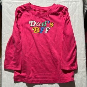 Cat & Jack Pink Long Sleeve Tee